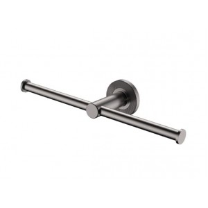 Axle Double Roll Holder, Gun Metal